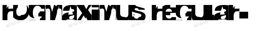 RogMaximus Regular字体转换